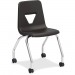 Lorell 99911 Classroom Mobile Chairs LLR99911