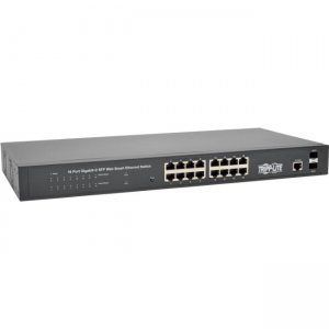 Tripp Lite NGS16C2 16-Port Gigabit L2 Web-Smart Managed Network Switch
