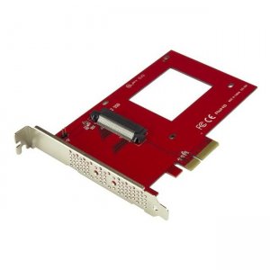 StarTech.com PEX4SFF8639 U.2 to PCIe Adapter for 2.5" U.2 NVMe SSD - SFF-8639 - x4 PCI Express