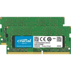 Crucial CT2K8G4S24AM 16GB Kit (2 x 8GB) DDR4-2400 SODIMM Memory for Mac
