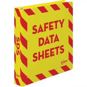 Avery 18950 Safety Data Sheets Binder AVE18950
