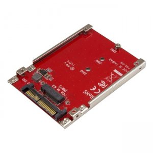 StarTech.com U2M2E125 M.2 Drive to U.2 (SFF-8639) Host Adapter for M.2 PCIe NVMe SSDs