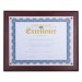Universal UNV76825 Award Plaque, 13 1/3" x 11", Mahogany