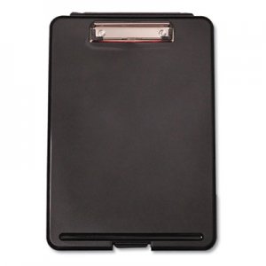 Universal UNV40318 Storage Clipboard, 1/2" Capacity, 8 1/2 x 11, Black