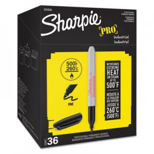 Sharpie SAN2003898 Industrial Permanent Markers - Office Pack, Black