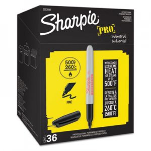 Sharpie SAN2003898 Industrial Permanent Markers - Office Pack, Black