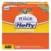 Hefty PCTE84562CT Strong Tall Kitchen Drawstring Bags, 23.75" x 27", 13 gal, White, 360/Carton