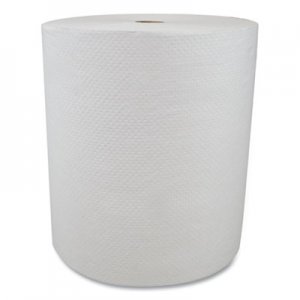 Morcon Tissue MORVW888 Valay Proprietary Roll Towels, 1-Ply, 8" x 800 ft, White, 6 Rolls/Carton