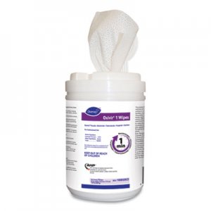 Diversey DVO100850923 Oxivir 1 Wipes, 6" x 7", 160/Canister, 12/Carton