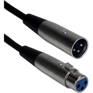QVS XLRMF-25 25ft XLR Male to Female Balanced Audio Cable