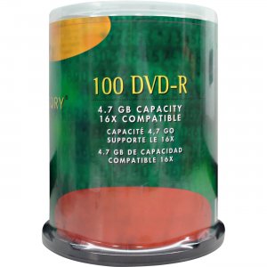 Compucessory 72103 16X Speed 4.7GB DVD-R CCS72103