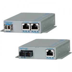 Omnitron Systems 9479-0-29W OmniConverter GPoE/SE Transceiver/Media Converter
