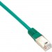 Black Box EVNSL0272GN-0007 CAT6 250-MHz Shielded, Stranded Cable SSTP (PIMF), PVC, Green, 7-ft. (2.1-m)