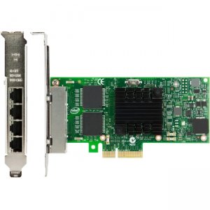 Lenovo 7ZT7A00535 ThinkSystem I350-T4 PCIe 1Gb 4-Port RJ45 Ethernet Adapter By Intel