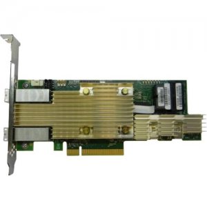 Intel RSP3MD088F Tri-mode PCIe/SAS/SATA Full-Featured RAID Adapter, 8 Internal & 8 External Ports