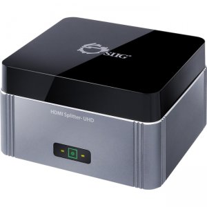 SIIG CE-H22K12-S1 Premium 2-Port HDMI Splitter with EDID - 4Kx2K 60Hz