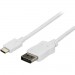 StarTech.com CDP2DPMM6W 6 ft / 1.8m USB C to DisplayPort Cable - USB C to DP Cable - 4K 60Hz - White