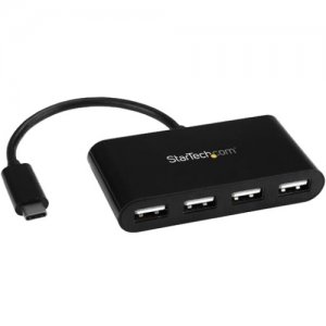 StarTech.com ST4200MINIC 4-Port USB-C Hub - Mini Hub - USB-C to 4x USB-A - USB 2.0