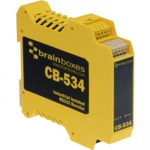 Brainboxes CB-534 Industrial Isolated RS232 Booster