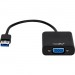 Rocstor Y10A178-B1 Premium USB 3.0 SuperSpeed to VGA Adapter, M/F - 1920x1200 1080p