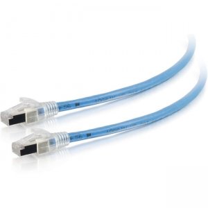 C2G 43172 50ft HDBaseT Certified Cat6a Cable - Non-Continuous Shielding - CMP Plenum