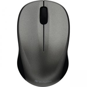 Verbatim 99769 Silent Wireless Blue LED Mouse - Graphite