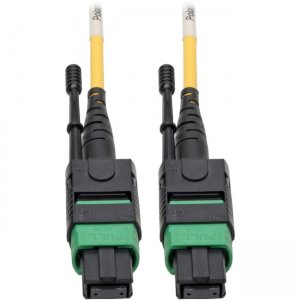 Tripp Lite N390-07M-12-AP MTP/MPO Singlemode Patch Cable (F/F), Yellow, 7 m