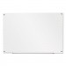 Universal UNV43232 Frameless Glass Marker Board, 36" x 24", White