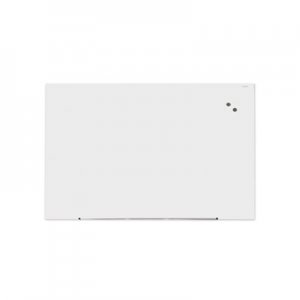 Universal UNV43204 Frameless Magnetic Glass Marker Board, 72" x 48", White
