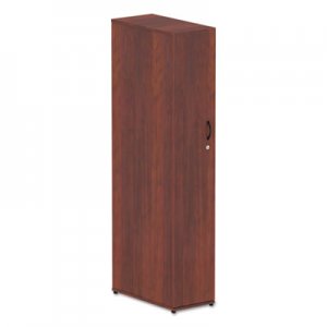 Alera ALEVA621224MC Valencia Series Wardrobe, 11 7/8w x 23 5/8d x 65h, Medium Cherry