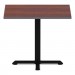 Alera ALETTSQ36CM Reversible Laminate Table Top, Square, 35 3/8w x 35 3/8d, Medium Cherry/Mahogany