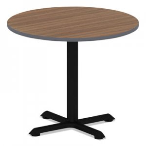 Alera ALETTRD36EW Reversible Laminate Table Top, Round, 35 3/8w x 35 3/8d, Espresso/Walnut