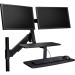 Kensington K52796WW SmartFit Sit/Stand Dual Monitor Workstation