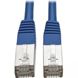 Tripp Lite N105-003-BL Cat5e 350 MHz Molded Shielded STP Patch Cable (RJ45 M/M), Blue, 3 ft