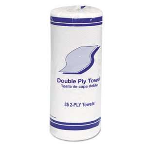 GEN GEN1797 Kitchen Roll Towels, 2-Ply, 11", White, 85/Roll, 30 Rolls/Carton