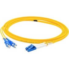 AddOn ADD-SC-LC-5M9SMF-TAA Fiber Optic Duplex Patch Network Cable