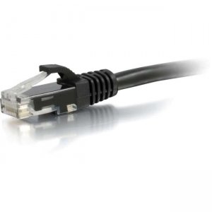 C2G 00723 1ft Cat6a Snagless Unshielded (UTP) Network Patch Cable - Black