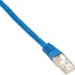 Black Box EVNSL0272BL-0005 CAT6 250-MHz Shielded, Stranded Cable SSTP (PIMF), PVC, Blue, 5-ft. (1.5-m)