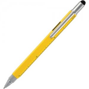 Mobile Edge MEASPM3 Multi-Tool Tech Pen/Stylus (Yellow)