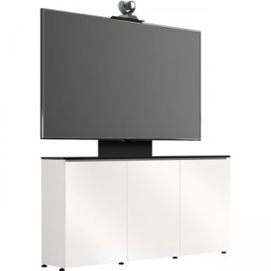Salamander Designs D1/337AM1/MM/GW/WH 3-Bay with Single Monitor, Low-Profile Wall Cabinet