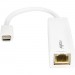 Rocstor Y10A173-W1 Premium USB-C to Gigabit 10/100/1000 Network Adapter - White
