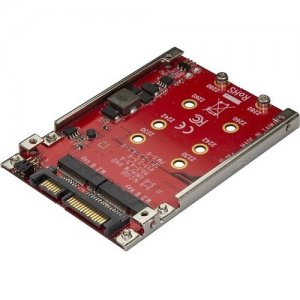 StarTech.com S322M225R Dual-Slot M.2 Drive to SATA Adapter for 2.5" Drive Bay - RAID