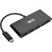 Tripp Lite U460-003-3AMB USB 3.1 Gen 1 USB-C Portable Hub/Adapter, Black