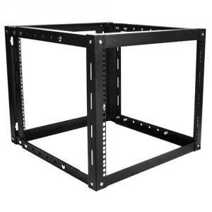 Claytek WOM980-SFH40 9U 800mm Adjustable Wallmount Server Cabinet with 2U Supporting Tray