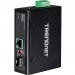 TRENDnet TI-UF11SFP Industrial SFP to Gigabit UPoE Media Converter