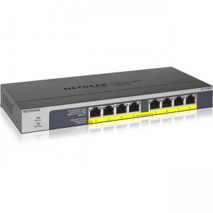 Netgear GS108PP-100NAS 8-port Gigabit Ethernet PoE+ Unmanaged Switch