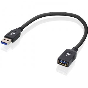 Iogear G2LU3AMF USB 3.0 Extension Cable Male to Female 12 Inch