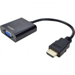 Rocstor Y10A187-B1 Premium HDMI to VGA + 3.5mm Audio Adapter