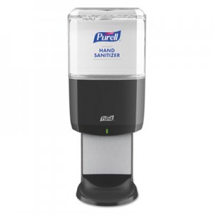 PURELL GOJ642401 ES6 Touch Free Hand Sanitizer Dispenser, Plastic, 1200 mL, Gray