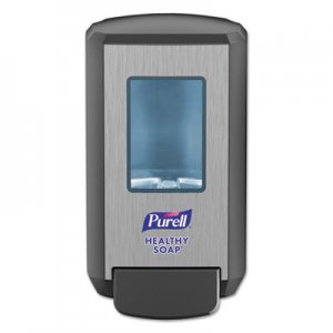 PURELL GOJ513401 CS4 Soap Push-Style Dispenser, 1,250 mL, 4.88 x 8.8 x 11.38, Graphite